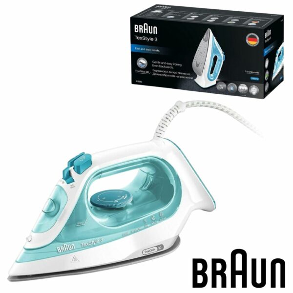 PLANCHA DE VAPOR BRAUN 2350W SUELA CERAMICA